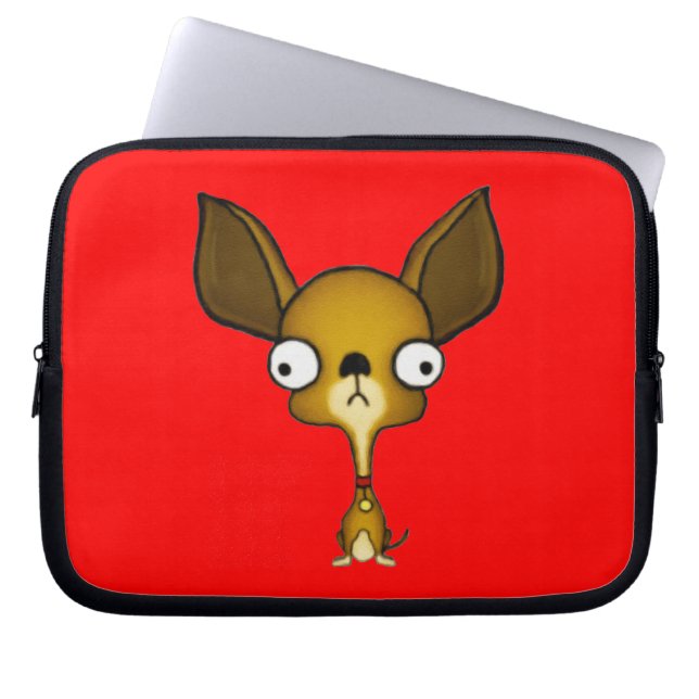 Funda Para Portátil Chihuahua (Frente)