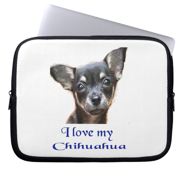 Funda Para Portátil Chihuahua (Frente)