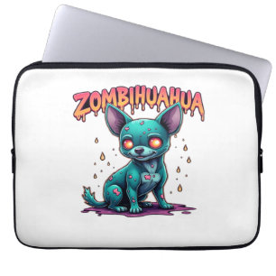 Funda Para Portátil Chihuahua Chi Chichi Chiwawa Zombie Dog Halloween