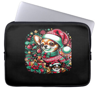 Funda Para Portátil Chihuahua Christmas Cheer! Classic T-Shirt