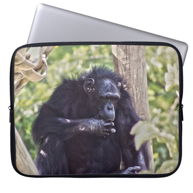 Funda Para Portátil Chimpanzee (Frente)