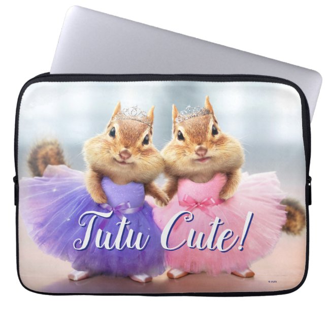 Funda Para Portátil Chipmunk Ballerina Duo (Frente)