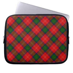 Funda Para Portátil Chitolm tartan rojo platillo