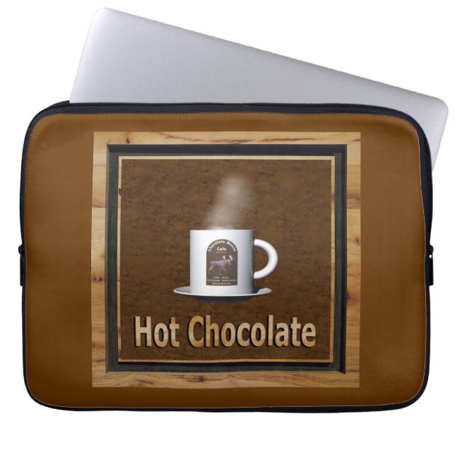Funda Para Portátil Chocolate caliente (Frente)