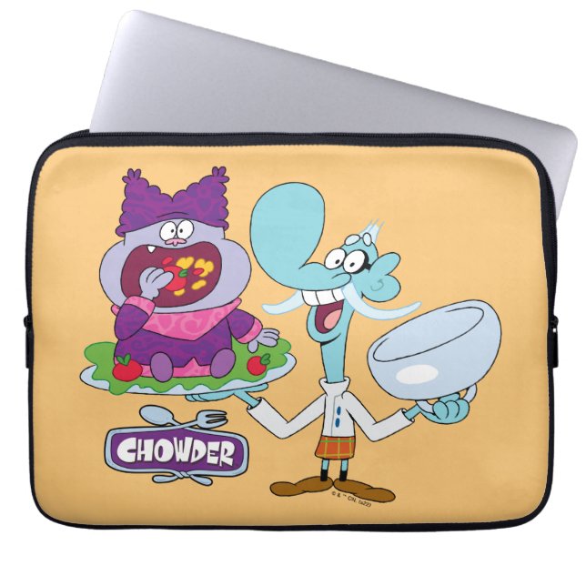 Funda Para Portátil Chowder y Mung Daal (Frente)