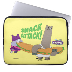 Funda Para Portátil Chowder y Shnitzel
