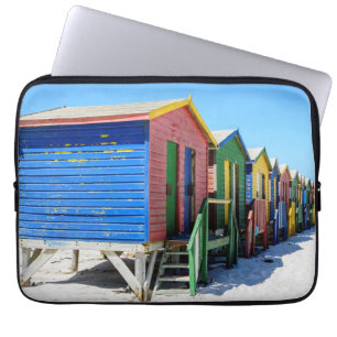 Funda Para Portátil Chozas coloreadas de la playa
