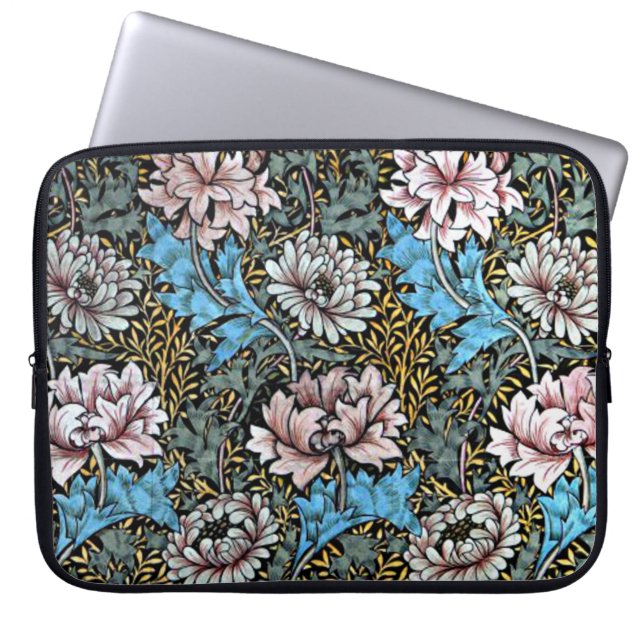 Funda Para Portátil Chrysanthemums Morris Victorian Design (Frente)