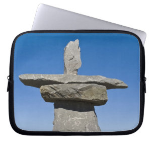 Funda Para Portátil Churchill, Manitoba. Inukshuk