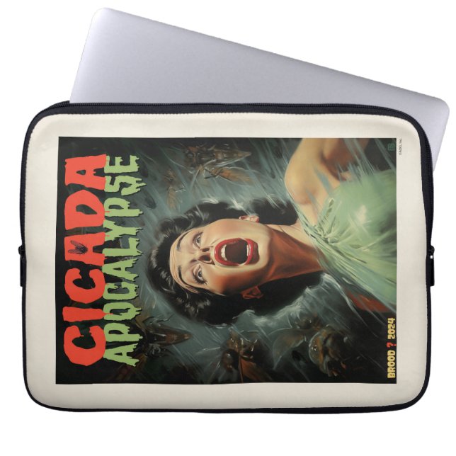 Funda Para Portátil Cicada Apocalypse 2024 (Frente)
