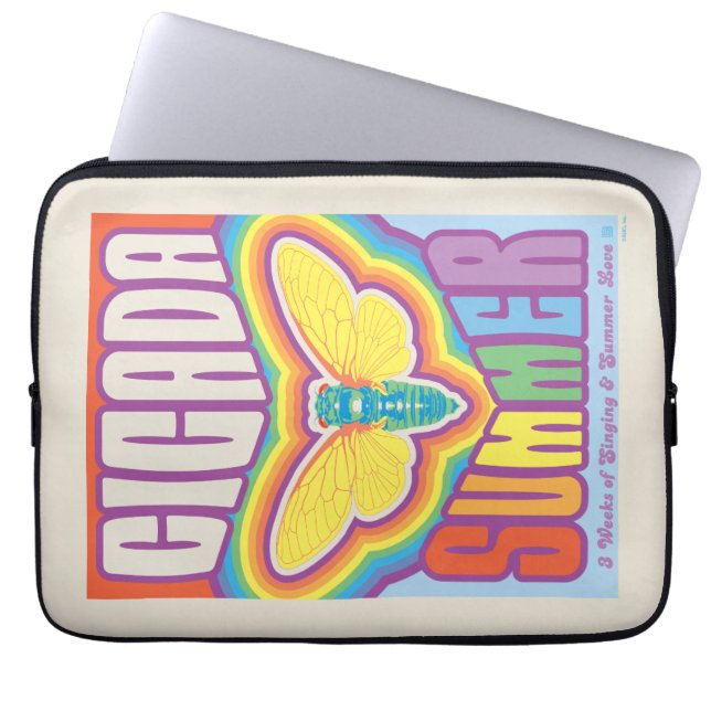 Funda Para Portátil Cicada Summer Love (Frente)