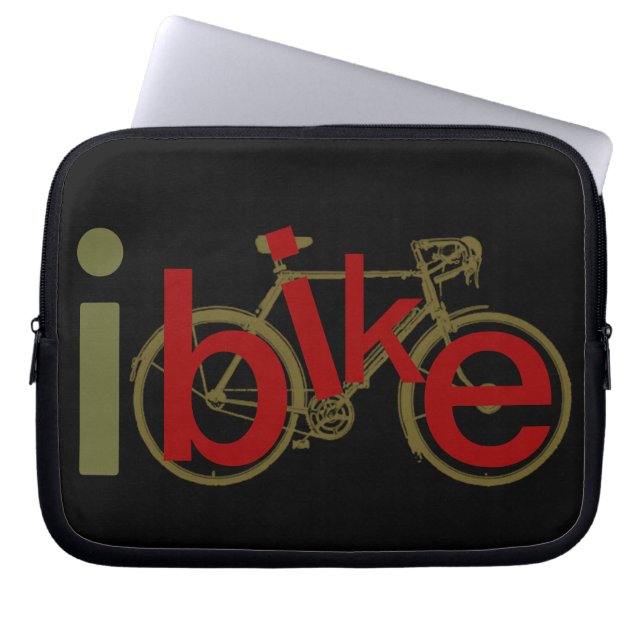 Funda Para Portátil ciclismo ~ bicicleta (Frente)