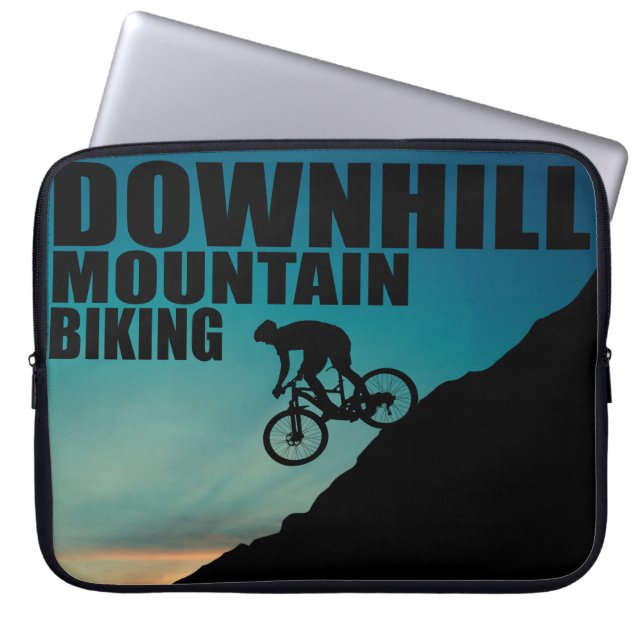 Funda Para Portátil Ciclismo de montaña cuesta abajo (Frente)