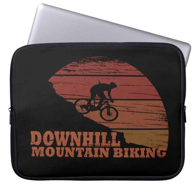 Funda Para Portátil Ciclismo de montaña cuesta abajo (Frente)