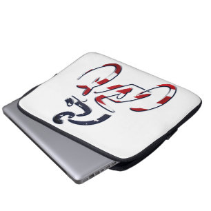 Funda Para Portátil CICLISMO Patriótico de EEUU