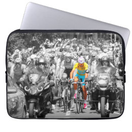 Funda Para Portátil Ciclismo Tour de Francia Jersey Amarillo Pelotón C