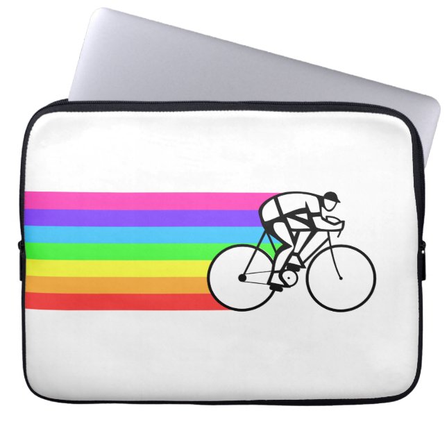 Funda Para Portátil Ciclista (Frente)