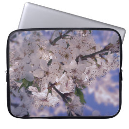 Funda Para Portátil Cielo azul del árbol de cerezas amargas