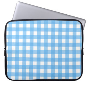 Funda Para Portátil Cielo azul gingham