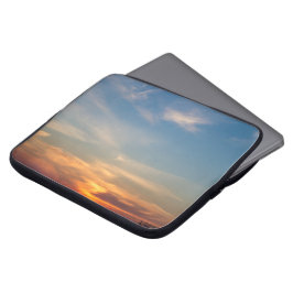 Funda Para Portátil Cielo de atardecer de invierno