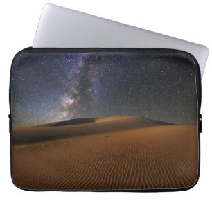 Funda Para Portátil Cielo estrellado sobre el desierto de Gobi de las