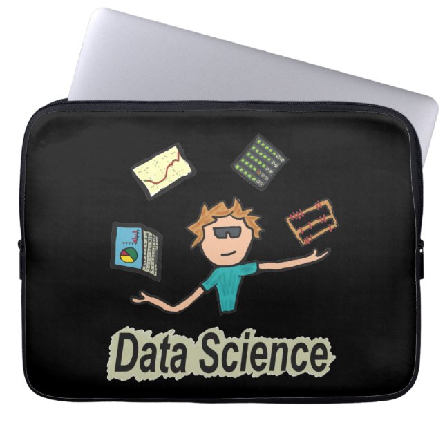 Funda Para Portátil Ciencia de datos (Frente)