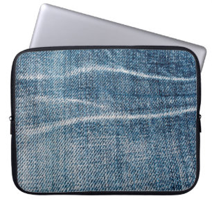 Funda Para Portátil Cierre de Denim Cloth.