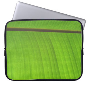 Funda Para Portátil Cierre de la hoja de plátano