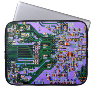 Funda Para Portátil Cierre de la tarjeta de circuitos electrónicos. fo