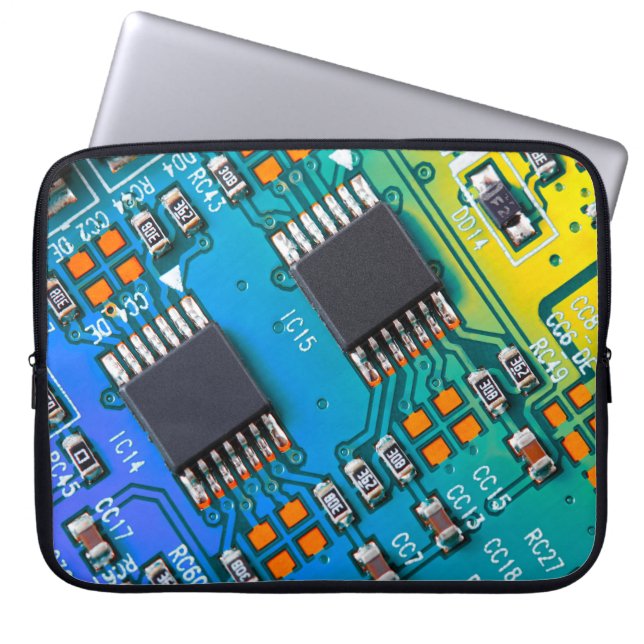 Funda Para Portátil Cierre de la tarjeta de circuitos electrónicos. fo (Frente)