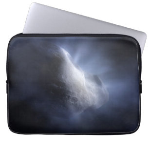 Funda Para Portátil Cierre Ilustrativo Del Comet Tempel.