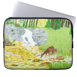 Funda Para Portátil Cierva y cervatillo