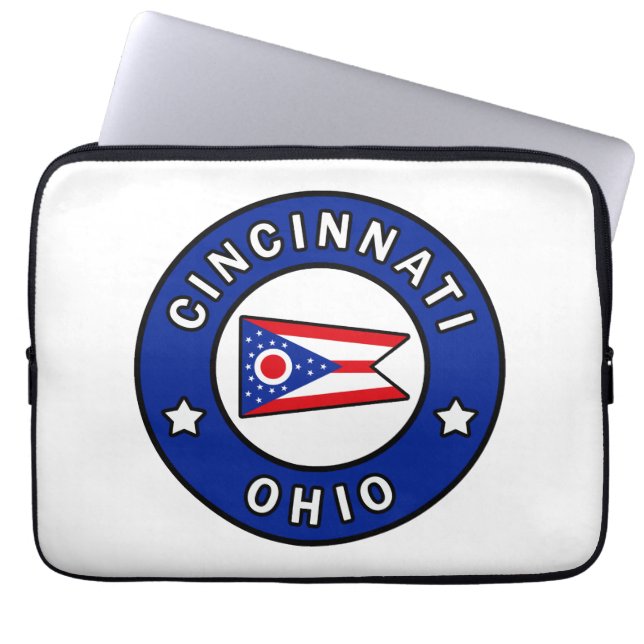 Funda Para Portátil Cincinnati Ohio (Frente)