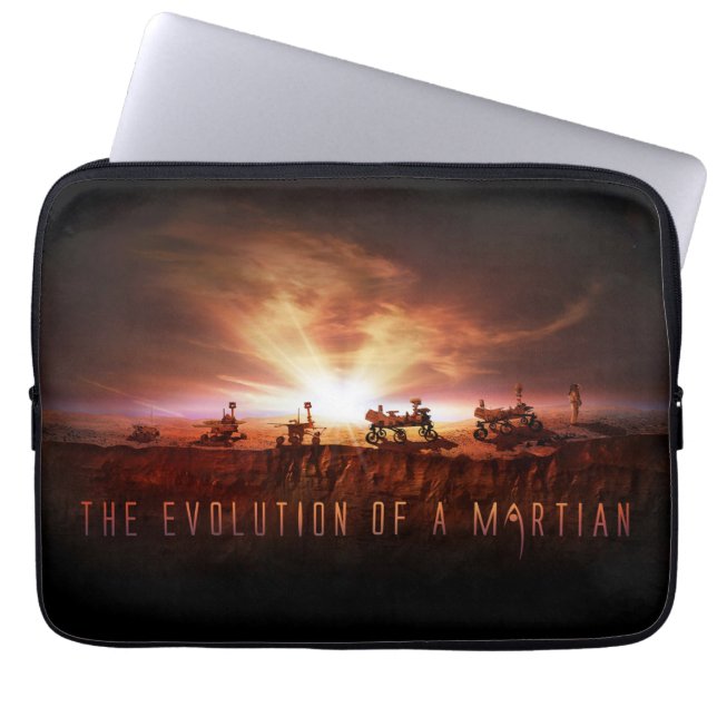 Funda Para Portátil Cinco Rovers De Marte Exitosos (Frente)