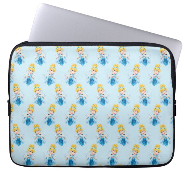 Funda Para Portátil Cinderella Laptop Sleeve (Frente)