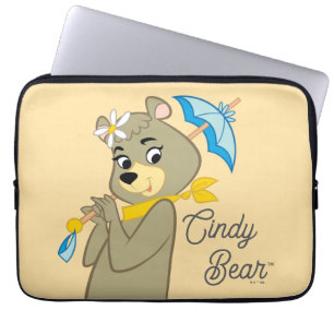 Funda Para Portátil Cindy Bear Holding Parasol