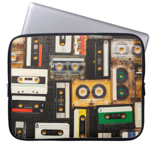Funda Para Portátil Cinta de audio retro