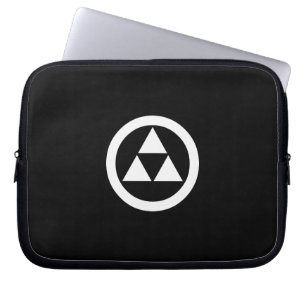 Funda Para Portátil Círculo con tres escamas
