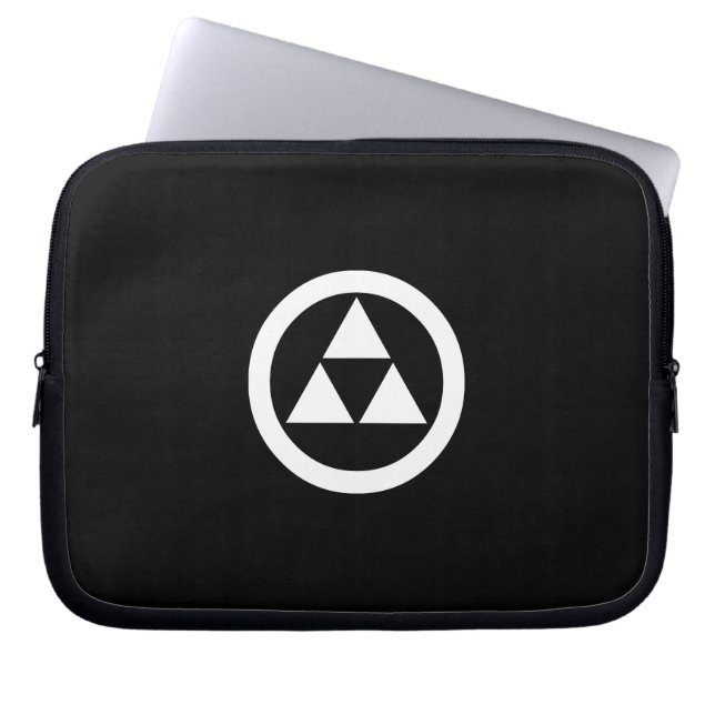 Funda Para Portátil Círculo con tres escamas (Frente)