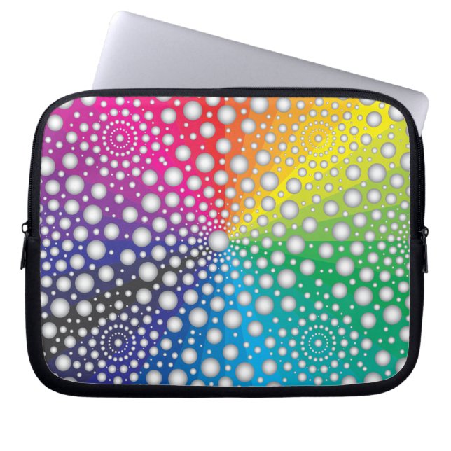 Funda Para Portátil Círculos Mandala 2 (Frente)