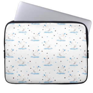 Funda Para Portátil Cisne de cisne encantado