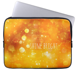 Funda Para Portátil Cita brillante con diseño brillante