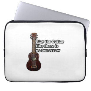 Funda Para Portátil cita de guitarra positiva para los amantes de la g
