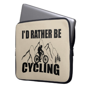 Funda Para Portátil Cita divertida de ciclismo