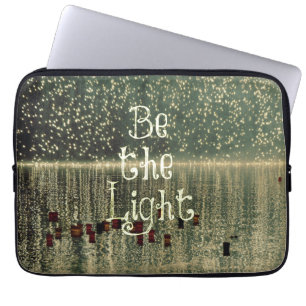 Funda Para Portátil Cita inspiradora: Sé la luz