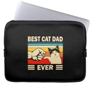 Funda Para Portátil Citas de abuelo Mejor Papá Gato