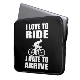Funda Para Portátil Citas de ciclismo divertidas y motivacionales