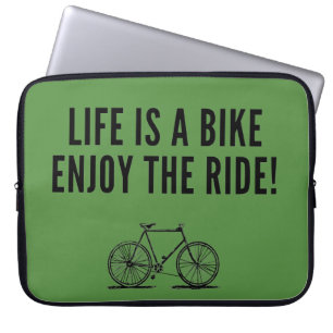 Funda Para Portátil Citas de ciclismo motivacionales