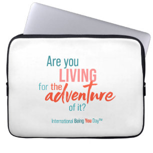 Funda Para Portátil Citas del Día Internacional del Ser Tú -