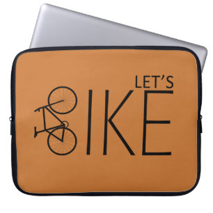 Funda Para Portátil citas inspiradoras de ciclismo